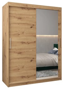 Ruhásszekrény 150 cm Toki 2 (artisan tölgy + artisan tölgy). 1064995