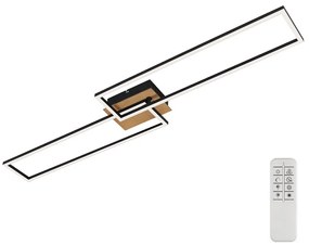 Brilo - LED Dimmelhető felületre szerelhető csillár FRAME 2xLED/20W/230V 2700-5000 + távirányító