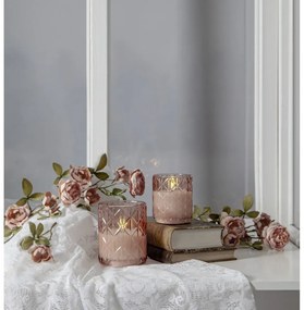 Elemmel működő LED gyertya (magasság 10 cm) Flamme Romb – Star Trading