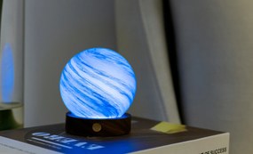 AstraGlass RGB lámpa, több változatban - Gingko variáns: Sarki felhő - kicsi