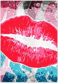 Poszterek 70x100 Csábító ajkak Csók