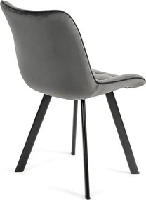 AVENBERG NOLA Étkezőszék szett - 4db, szürke