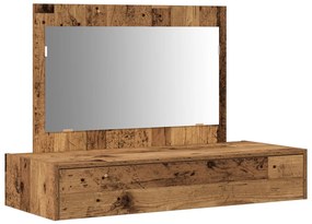 Fali Pipereasztal - Vintage Fa - 100x40x70 cm