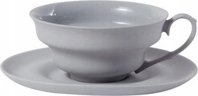 XL-es bögre szürke csészealjjal 500ml Ćmielów Design Studio