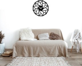 Enzoclock fém falióra, 48×48 cm – S007