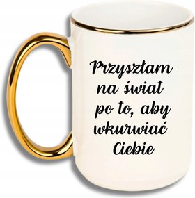 Bögre Nagy Fehér Arany Rant Vicces Ajándék Jött A Világra