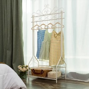 LINEA álló ruhafogas, fehér