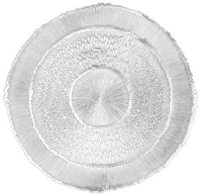 Tányéralátét ezüst színben, ⌀ 38 cm - Tiseco Home Studio