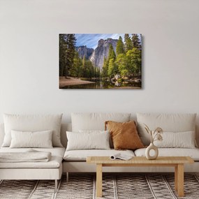 Kép - A Yosemite szikla alatt (90x60 cm)