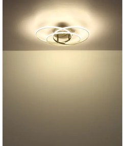 Globo 67355-40N - LED Mennyezeti lámpa KOMBOS 40W/230V átm. 45,6 cm matt króm