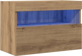 vidaXL TV Fali Szekrény kézműves tölgy 60 x 30 x 40 cm Faanyag