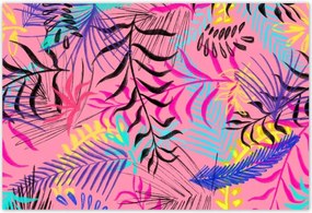 Poszterek 200x135 Rózsaszín kompozíció Virágok