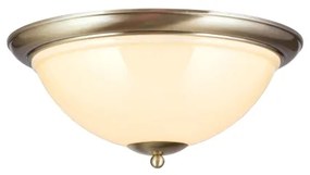 Orion DL 7-677/50-Mennyezeti lámpa AUSTRIAN OLD LAMP 3xE27/60W/230V bronz/bézs