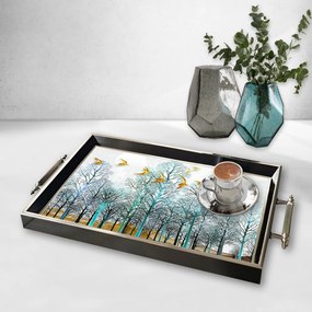Üveg tálca, 38×24 cm – TPG9940