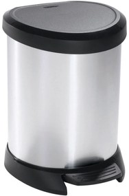 Curver Decobin hulladékgyűjtő 5 l, ezüst