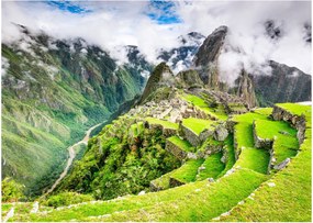 Üveg kép - Machu Picchu (70x50 cm)