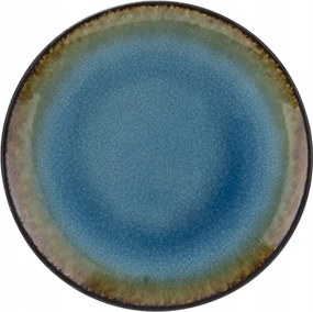 Lapostányér 25,4cm Azúrkék