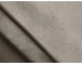 Bézs bársony moduláris kanapé 285 cm Lokua – Makamii