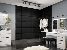 Kárpitozott fali panel Pazara 42x42 (öko-bőr Soft 011 + fekete). 1054178
