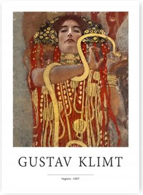 Gustav Klimt Hygieia Plakát 21x30 cm kép #264