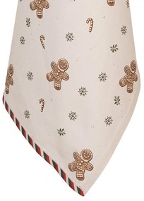 Karácsonyi pamut konyharuha Classic Gingerbread Magic mézeskalácsos