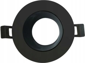 Aca Lighting süllyesztett lámpa GU10 fekete alumínium GLGU1BB