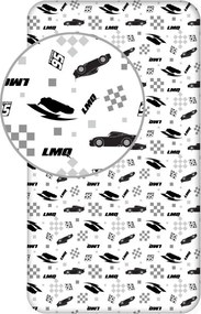 Disney Verdák LMQ gumis lepedő 90x200 cm