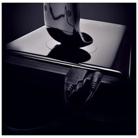 Solight WO37-B - LED Dimmelhető asztali lámpa USB konektor LED/12W/230V fekete