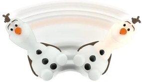 Philips 71768/08/16 -LED gyereklámpa DISNEY JÉGVARÁZS OLAF LED/0,3W/2xAAA hóember