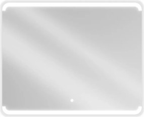 Mexen Nida 100 x 80 cm-es, LED 6000K, páramentesített fürdőszobai tükör - 9806-100-080-611-00