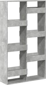 vidaXL betonszürke szerelt fa térelválasztó 100 x 33 x 175 cm