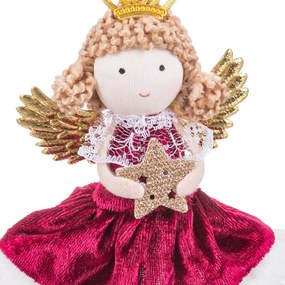 Textil karácsonyi figura Angel – Casa Selección