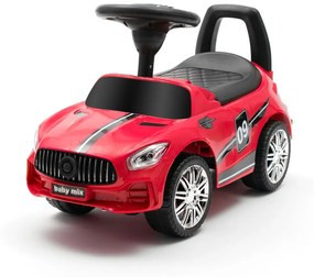 Zenélő bébitaxi Baby Mix RACER piros