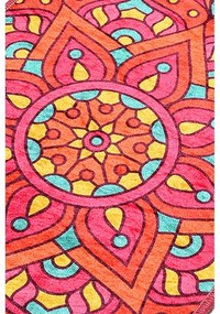 Mandala fürdőszobai kilépő, 60 x 40 cm - Foutastic