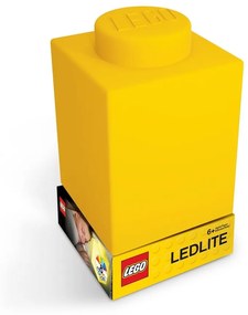 Classic Brick sárga szilikon világító éjjeli lámpa - LEGO®