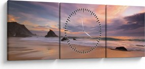 Kép - Praia da Adraga (órával) (90x30 cm)