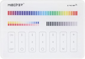 MiLight Led vezérlő panel, 4 zónás, Rgb+cct