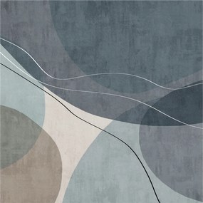 Fotótapéta Flizelin Fal a hálószobába Modern absztrakt 250x250