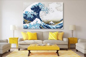 Kép reprodukció Kanagawa nagy hulláma - Kacušika Hokusai