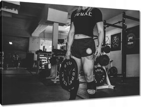Vászonkép 90x60 Edzőterem Edzés Teljesítmény