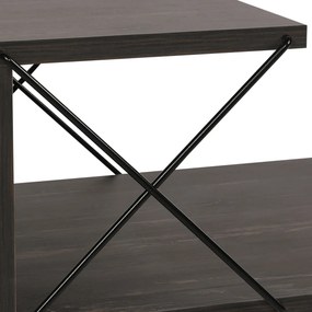 Éjjeliszekrény Cross Sötétbarna