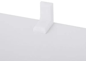 LIVARO fehér könyvszekrény