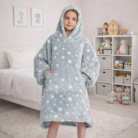 Zaparkorun Gyerek pulóver - sötétben világító - szürke