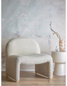 Krémszínű buklé fotel Neel – Bloomingville