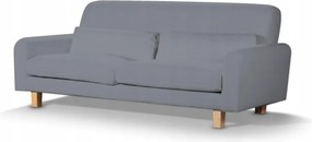 Dekoria Nikkala rövid kanapé huzat Ikea szürke