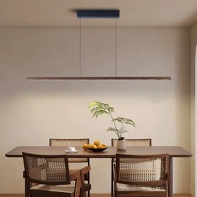 Immax NEO 07309L-LED dimmelhető drótkábeles csillár érzékelővel MADEIRA 37W/230V 157 cm dió