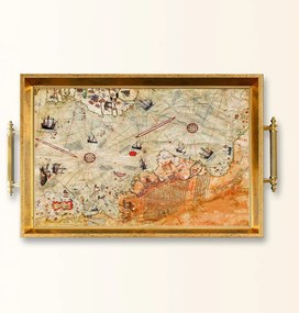Üveg tálca, 38×24 cm – TPEA9903