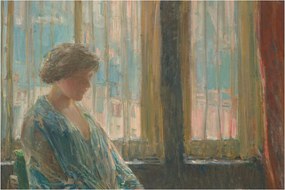 Kép - Childe Hassam, The New York Window, reprodukciók (90x60 cm)