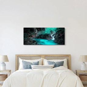 Kép - Türkiz tó (120x50 cm)
