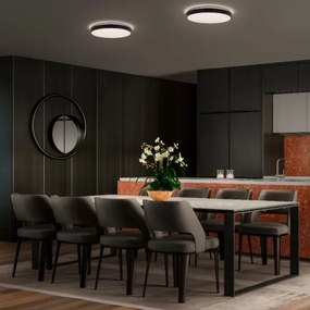 Ledvance - LED Mennyezeti lámpa ORBIS LONDON LED/16W/230V fekete